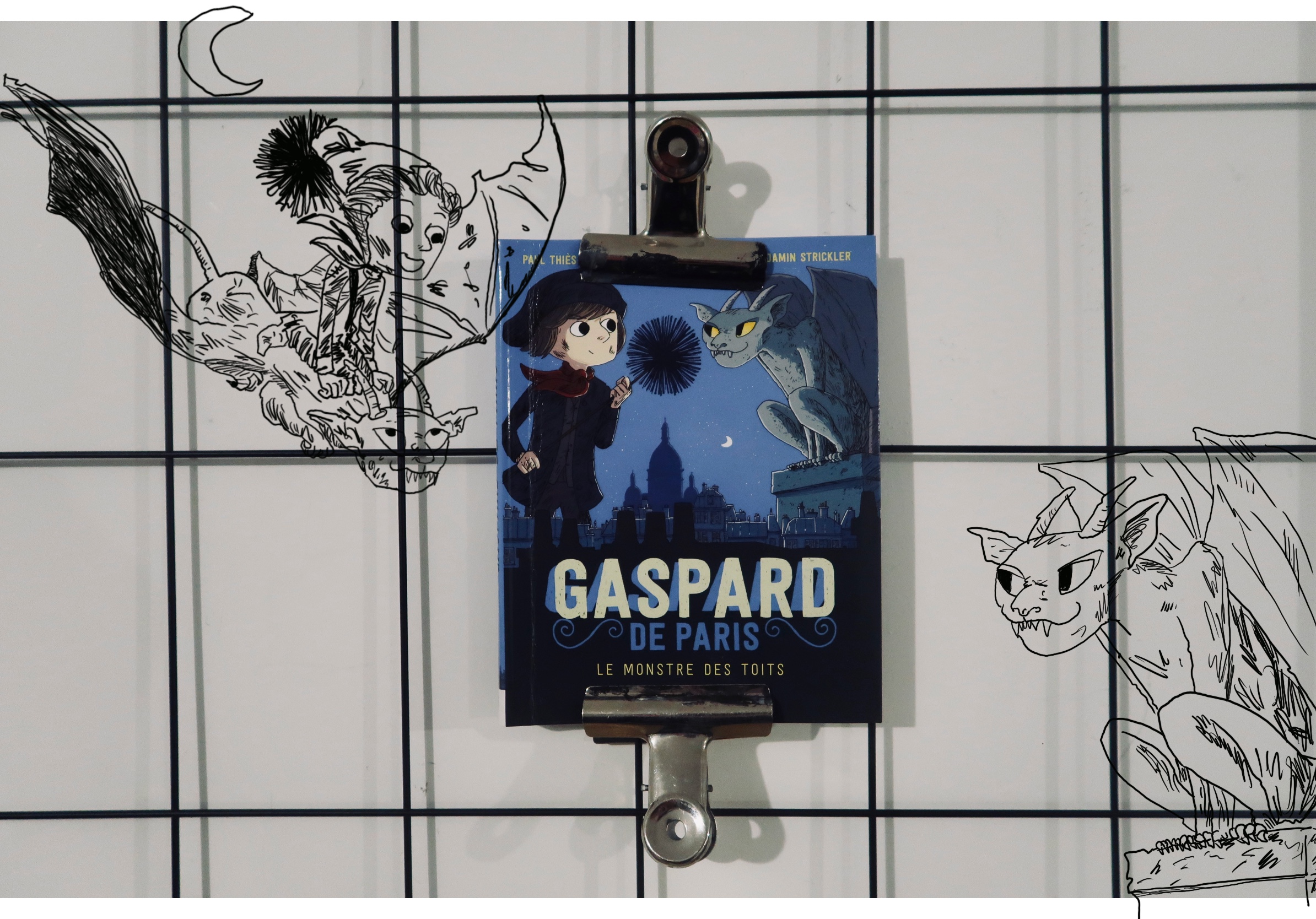 Un Monstre A Paris Sur Les Toits Gaspard de Paris : Le monstre des toits, Paul Thiès - Stellma