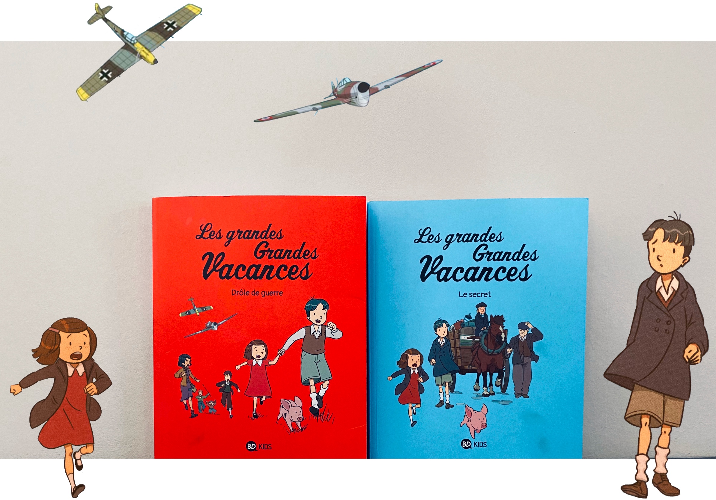 Les Grandes Grandes Vacances Bd Tome 5 Les grandes grandes vacances : 39-45 à hauteur d'enfants - Stellma