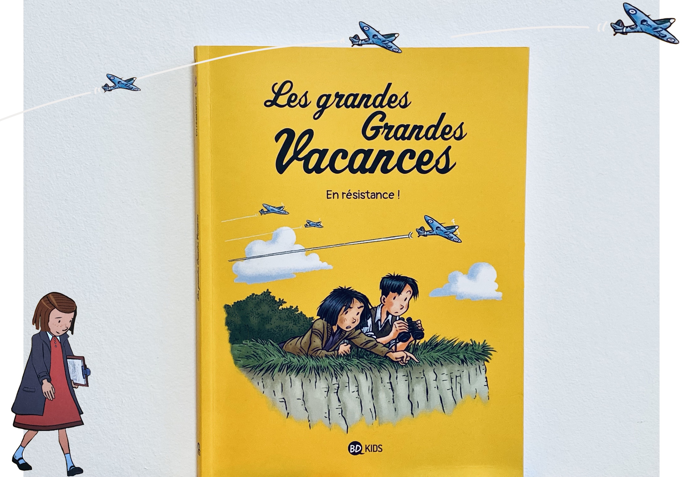 Les grandes grandes vacances T4 En résistance ! BD Kids Stellma
